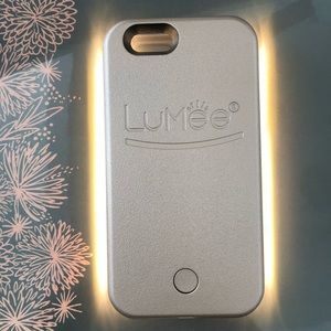 LuMee Illuminating Rose Gold iPhone 6/6s Case